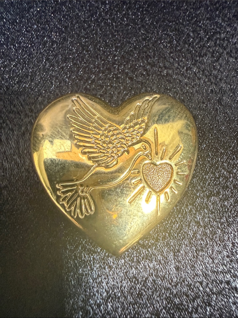 Vintage 1927 Variety Club Heart Shaped Brooch